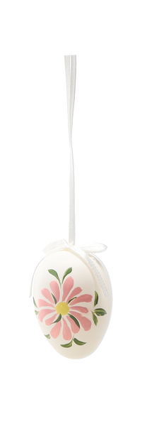 SET OF 6 EASTER EGGS 6 CM WITH FLOWERS MIX DESIGNS TUBE