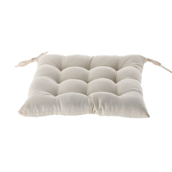 PODUSZKA NA KRZESŁO 40 x 40 x 6 CM BEŻOWA