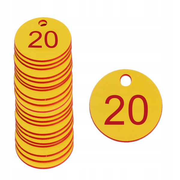 SET OF 20 HIVE NUMBERS (1-20)