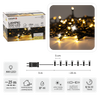 LAMPKI LED 500L CIEPŁY BIAŁY + ZIMNY FLASH, DŁ. 3 + 25 M WEWN/ZEWN *9591
