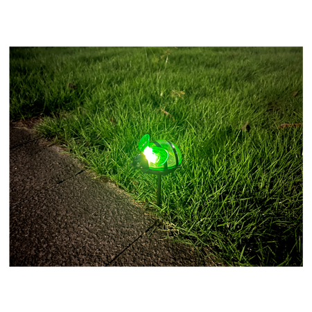 SOLAR LAMP FUNNY BEE WARM WHITE disp=12pcs