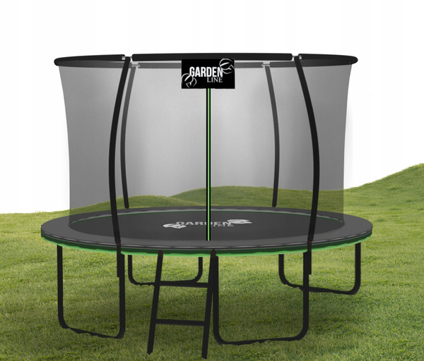TRAMPOLINE 10FT 312 CM WITH LADDER AND SAFETY NET *7635