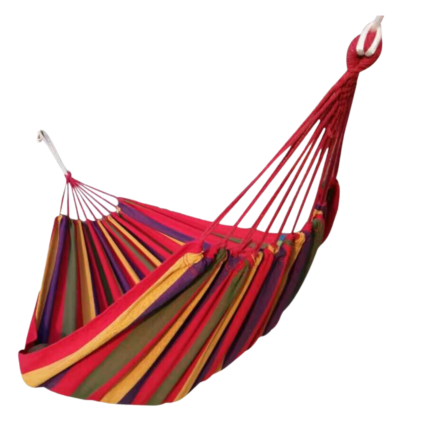 HAMAK 200x100 CM W PASKI CZERWONY *3323 pol_pl_HAMAK-200x100-CM-W-PASKI-CZERWONY-3323-333_1