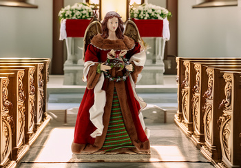 ÎNGER - FIGURĂ CRĂCIUNUL 90 CM *4589