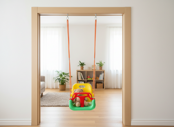 HUŚTAWKA DLA DZIECI KUBEŁKOWA 42 x 38 x 41 CM