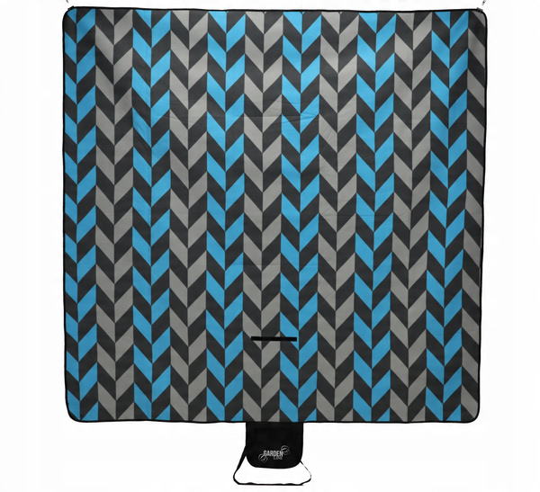 Pătură de picnic 200x200 CM cu izolație și model romb *5783