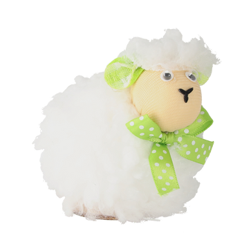 EASTER DECORATION - LAMB 9 x 6 x 7 CM pack=12pcs