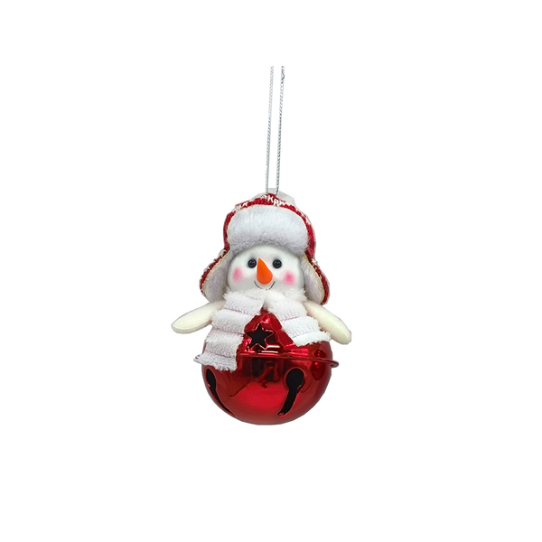 CHRISTMAS DECORATION - BELLS MIX DESIGNS 5 x 12 CM