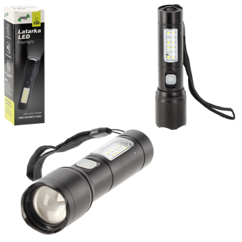 FLASHLIGHT WITH 3 FUNCTIONS