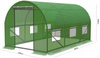 COVERS FOR A GARDEN TUNNEL 4 x 2,5 M GREEN *5651