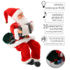 SANTA CLAUS WITH ACCORDION - PLAYING LED 40,5 CM