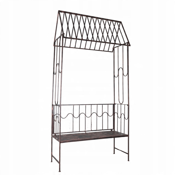 GARDEN PERGOLA WITH BENCH