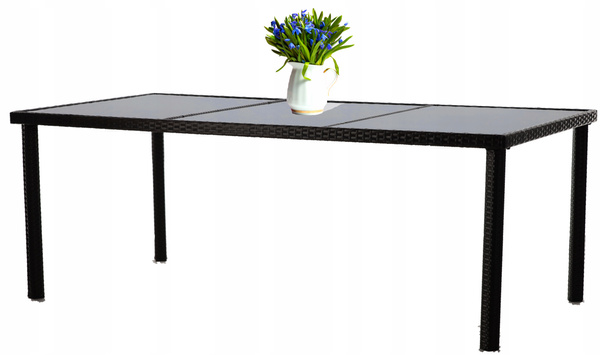 SETS DE MOBILIER PENTRU GRADINĂ / 8 SCAUNE + MASĂ MARE / MARO + BEJ *3654