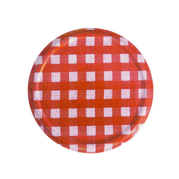 LID FI82 6 Z RTS RED CHECKERED