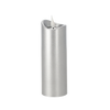 LED CANDLE 5CMX15CM WITH BATTERIES SILVER PINK FLAME*9686