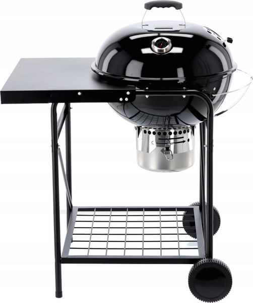 GRIL KULATÝ S KRYTEM A STOLKEM 90 x 70.5 x 111 CM *0117