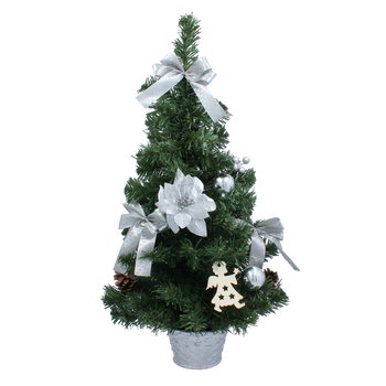 CHRISTMAS TREE 60 CM SILVER