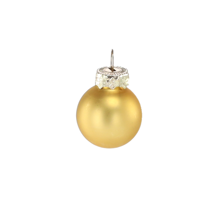 SET OF 24 CHRISTMAS TREE BAUBLES MIX COLORS 2,5 CM