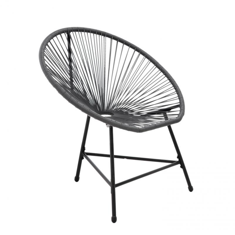 ZESTAW MEBLI OGRODOWYCH (2 KRZESŁA, STOLIK) - CZARNY pol_pl_ZESTAW-MEBLI-OGRODOWYCH-2-KRZESLA-STOLIK-CZARNY-3439-343_2