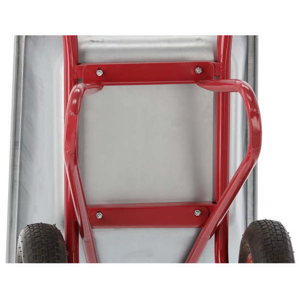 TACZKA - POJEMNOŚĆ 140 L - CZERWONA /2 koła/*0671