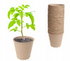 SET OF 24 POTS 8 X 8 CM