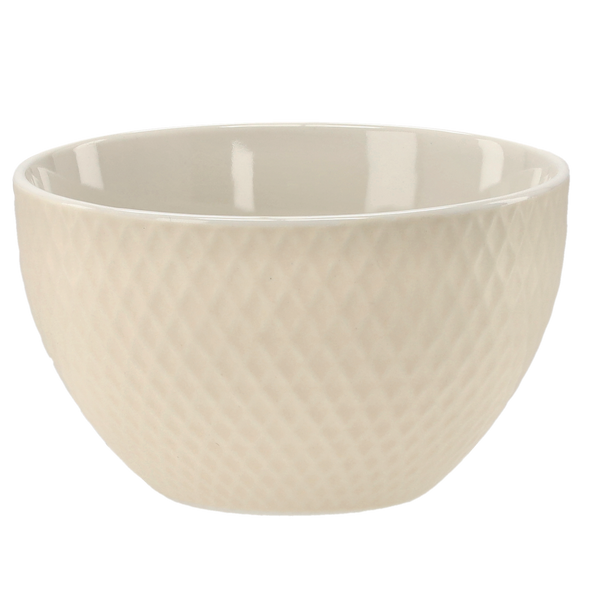 PORCELAIN BOWL 420 ML "DIAMOND" PACK=4PCS