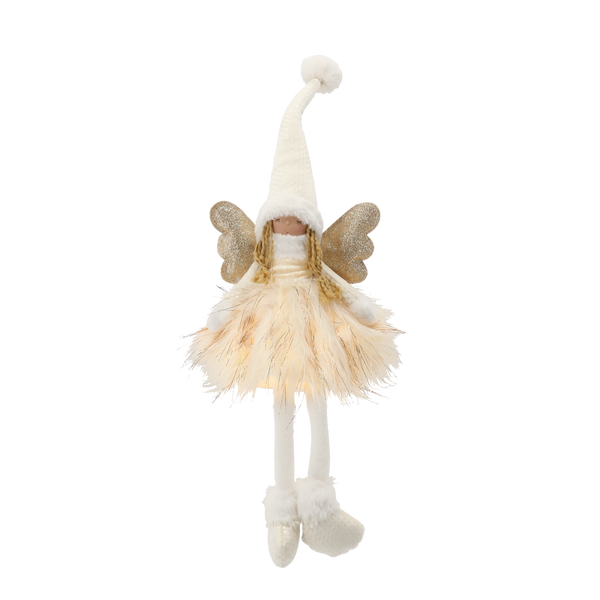 ANGEL WITH HANGING LEGS 22 X 16 X 60 CM LED 