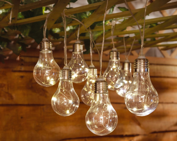 SOLÁRNY ZÁHRADNÝ LED REŤAZ DĹŽKA 2 + 1,8 M MOZA 10 LED TEPLÁ BIELA *3538