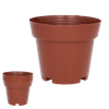SET OF 5 PP POTS 14.5 x 12 CM