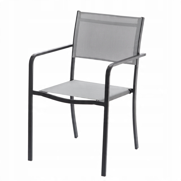 GARDEN CHAIR GREY 54X55X86CM