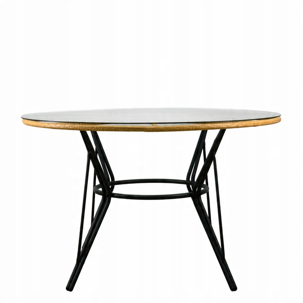 SET DE MOBILIER PENTRU GRĂDINĂ (MASĂ, 4 SCAUNE) - MARO, PERNITE - GRI *7503