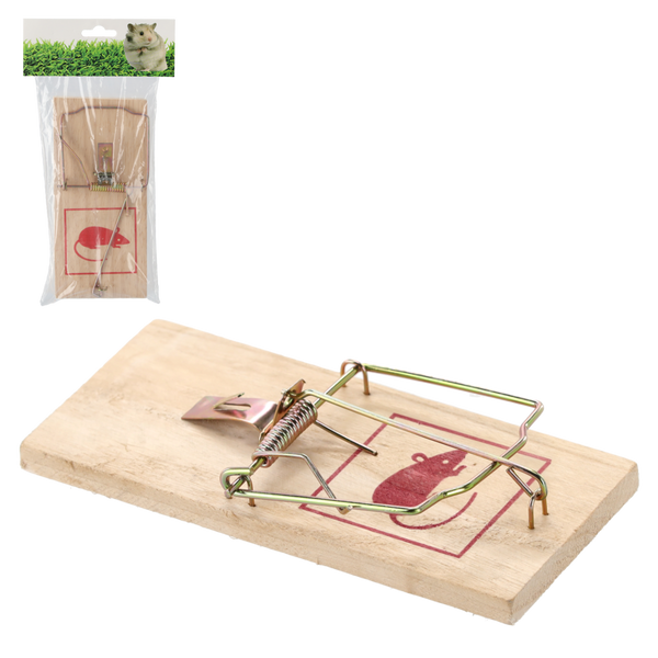 Mouse / Rat Trap WOOD 17.5 x 8 CM pack=40 pcs