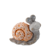 GARDEN FIGURINE – SNAIL WITH GLOWING EYES 30,2 X 18,5 X 27,4 CM LED
