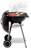 KETTLE CHARCOAL GRILL WITH LID AND WHEELS 46 x 44 x 71 CM