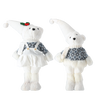ŚWIĄTECZNY MIŚ BIAŁY 50 CM CHŁOPCZYK / DZIEWCZYNKA *9773