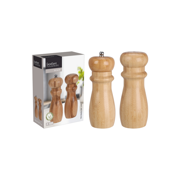PEPPER AND SALT MILL SET 2PCS
