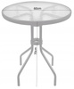 ROUND GARDEN TABLE 60 x 60 x 70 cm/FOR SET 2chairs+table/ BLACK *2262