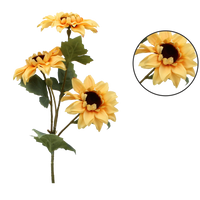 UMĚLÝ VĚTEV - SLUNEČNICE 50 CM balení=48 ks *3575