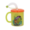 PLASTOVÝ HRNEK 210ML S BRČKEM *8551