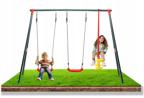 FOUR-SEATER GARDEN SWING 290 x 180 x 200 CM