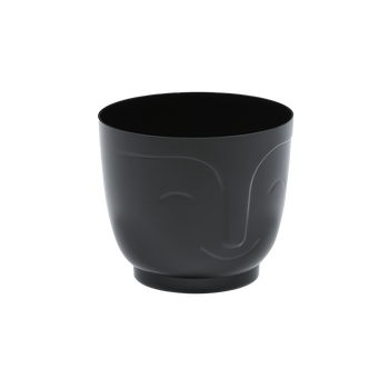 Pot cover ATHENA 140 MM - black