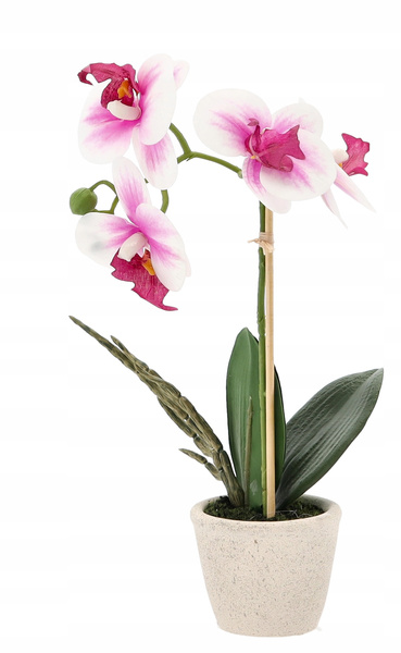 UMELÝ KVET - ORCHIDEA MIX 3 FARBY 30 CM balenie=25 ks paleta=75 ks *4849