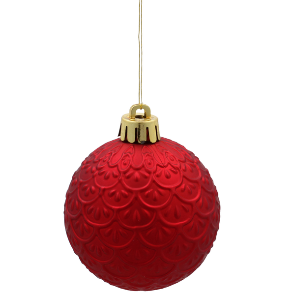 KPL. 10 BOMB IN A TUBE 6 CM RED / BOTTLE GREEN *3597