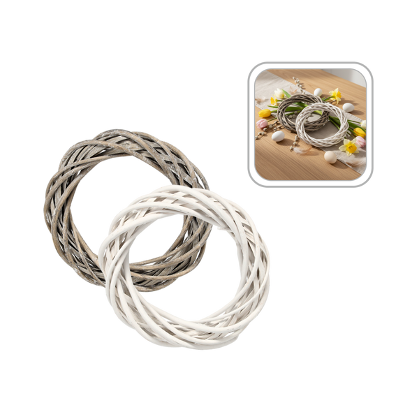 CULO VĂRĂTOR DE 20 CM ALB / GRI *9340