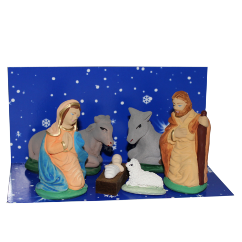 SET OF FIGURINES NO.3 COLOR MINI