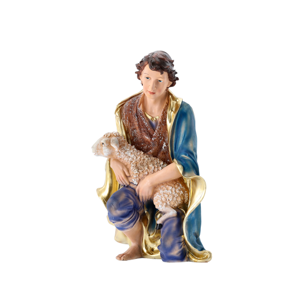 FIGURĂ PASTOR 29 x 36 x 60 CM (91,44 CM) poliresin *2818
