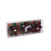 SET OF 3 CHRISTMAS DECORATIONS – PINECONE 10 CM 2 MIXED DESIGNS