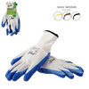 PROTECTIVE GLOVES "10" KNITTED WITH POLYESTER COATED WITH LATEX pack=12