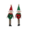 DECORAȚIUNE DE BRAD - ELF MIX DE CULORI 10 x 28 CM ambalaj=6buc *8532