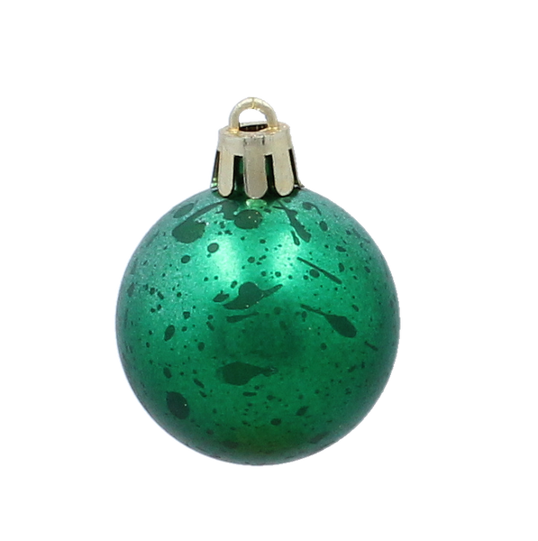 24 CHRISTMAS ORNAMENTS - MIX